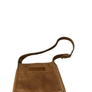 Y2K Vintage Fossil Purse-  Fossil leather crossbody  purse 75082 -Tan y2k purse